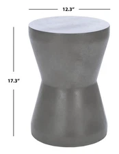 Safavieh TORRE IN/OUTDOOR ACCENT STOOL, Reduced Price 2172772497 VNN1001A
