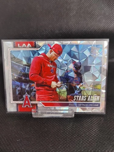 2026 Topps Series 2 - Mike Trout / Zach Neto Stars Align Diamante Foil #517
