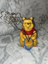 Disney Winnie the Pooh Note Letter Photo Clip Holder Stand Desk Figure