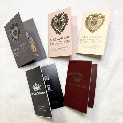Dolce & Gabbana Eau de Parfum Sample Set of 5 - New