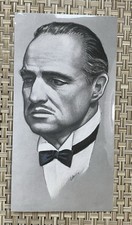 Marlon Brando/The Godfather Working Art Photo Used For TV Press Production