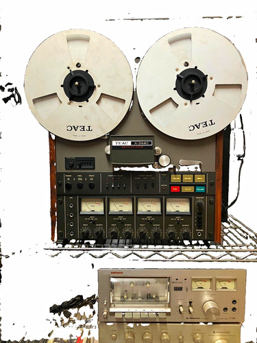 TEAC A-3440 Multitrack Series Reel-to-Reel Tape Recorder Deck