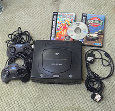 SEGA Saturn PAL Console - With Free Untested Games / Controllers