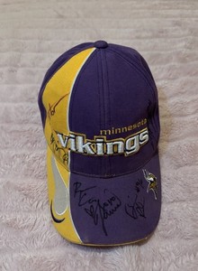 Autographed Minnesota Vikings Hat