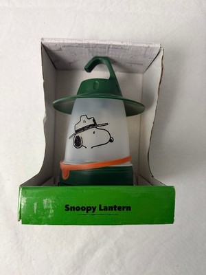 NEW~PEANUTS Eagle Scouts 50 Year Anniversary SNOOPY Lantern Green