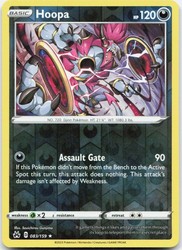 Hoopa 083/159 Crown Zenith Reverse Holo