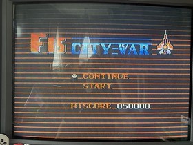 F-15 City War Nintendo Nes Cleaned & Tested Authentic