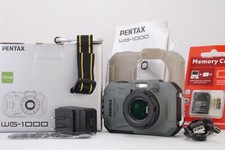  MINT Pentax WG-1000 Olive Waterproof Outdoor Digital Camera 16.35MP From JAPAN