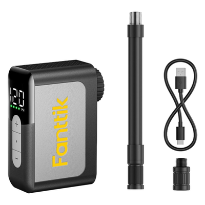 #ad Fanttik X10 Ace Mini Bike Pump Gauge 120PSI Electric Tiny Bike Pump Auto Stop $44.99