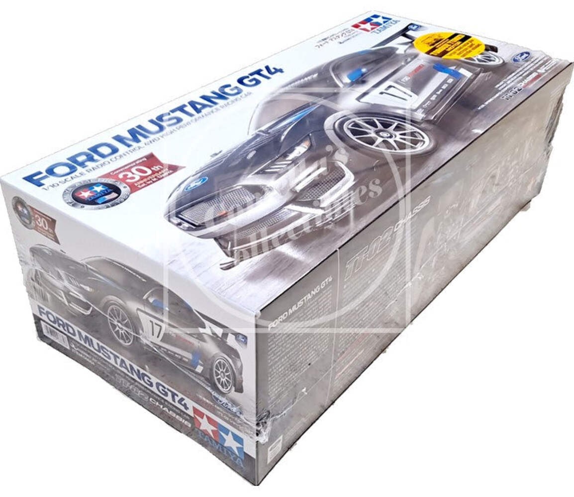 Ford Mustang GT4 TT-02シャーシ Tamiya 1/10 Ford Mustang GT4 4WD Race Kit TT-02 Chassis