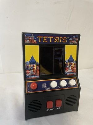 Tetris Hand Held Classic Arcade Mini Retro Game Black Tested & Working