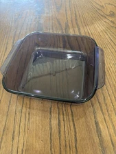 Pyrex Baking Dish 2 Quart Amethyst Purple 8x8x2 222-R Oven Microwave Cooking
