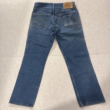 Vintage Levis Jeans Mens 36x32 34x28.5 501 XX Shrink to Fit 1999 Distressed