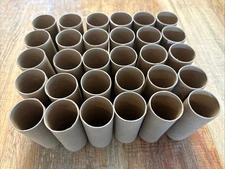 30 HEAVY DUTY EXTRA THICK Clean Empty Toilet Paper Rolls Tubes Crafting DIY
