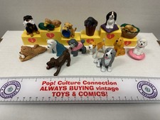 1994 Hasbro Puppy In My Pocket Figures And Bases Lot