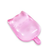 Pink Cat Gel Mouse Wrist Rest Cute Kitten Silicone Support Pad AntiSlip Mat