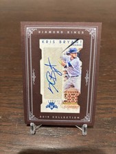 Panini Diamond Kings Kris Bryant DMS-KB Autograph Serial Numbered 20/49 Chicago