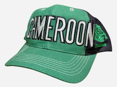 Vintage - Cameroon National Team Soccer FIFA - Adidas Snapback Hat Retro