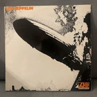 LED ZEPPELIN DEBUT LP PLUM 588171 EARLY UK PRESS V6 SILVER STRIPE A1/B4  EX+/EX