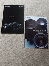 Fuji XT2 Camera+Fuji X Mount Lenses Brochures