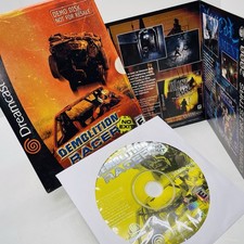 Demolition Racer: No Exit (Sega Dreamcast) NFR DEMO DISK in Slipcase w/ Flyer