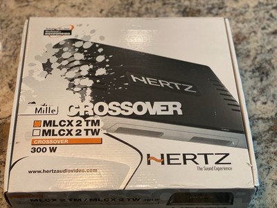 Hertz MLCX 2 TM / MLCX 2 TW Crossover 300W Car Audio Signal Processor