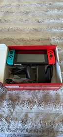 Nintendo Switch 32GB Handheld Console - Neon Red/Neon Blue