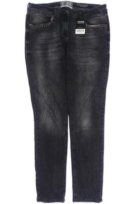 CECIL Jeans Damen Hose Denim Jeanshose Gr. W31 Baumwolle Schwarz #vnv1gia