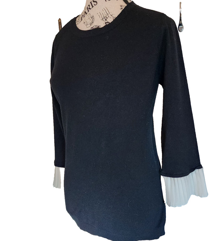 VILA MILANO black blouse- size M
