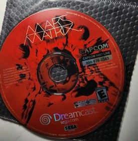 Mars Matrix Capcom (Sega Dreamcast, 2001) - disc only - Great Condition 