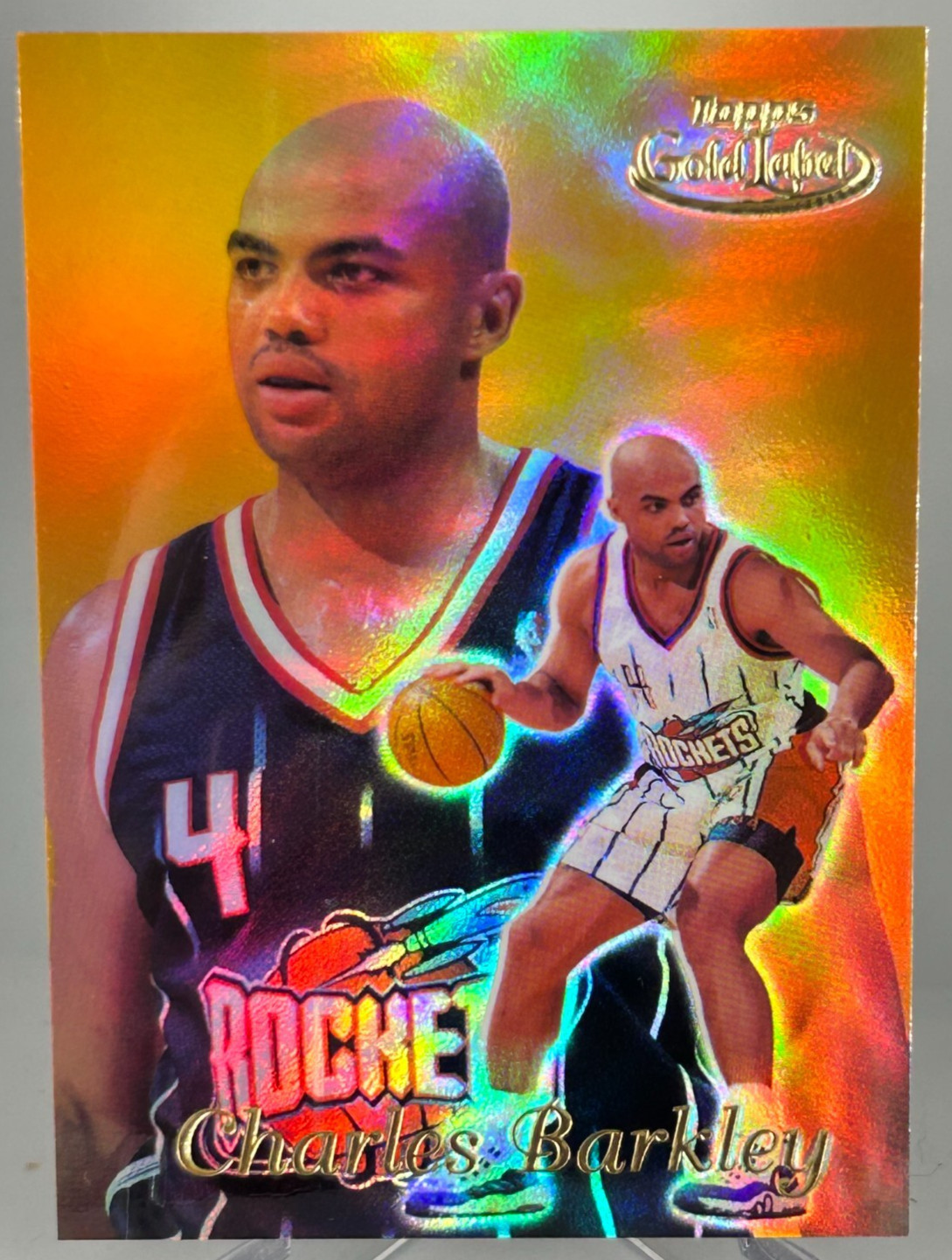 1999 Topps Gold Label #7 Charles Barkley Class 3 Refractor