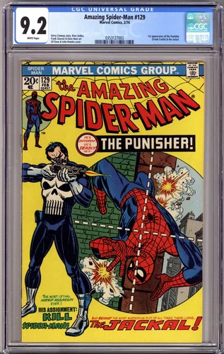 The Amazing Spider-Man Vol 1 129 CGC 9.2 (NM-) (1974)