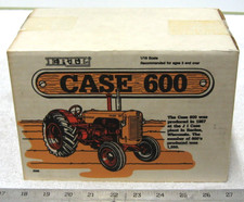 VINTAGE 1986 1/16 ERTL CASE 600 TRACTOR DIECAST COLLECTOR TOY SEALED IN BOX