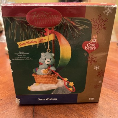 Care Bears Carlton Cards Christmas Heirloom Ornament Gone Wishing 2006 Box