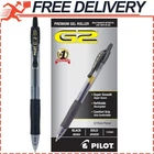 Pilot G2 Bold 10 Mm Black Gel Ink Pen Office Supply 1 Dozen 31256