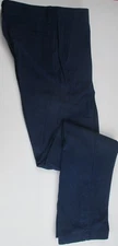 LANDS END Deep Sea Navy Iron Knee Cadet Pants Boys 18  *NEW*