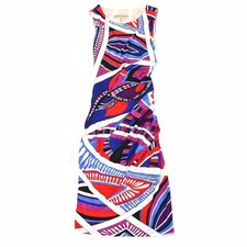 Emilio Pucci Women's Multicolor Rayon Bikini CoverUp 42RL53 Ages 14 