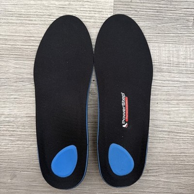 Powerstep Protech Control Max Support Correction Insoles Size E M8-8.5 W10-10.5