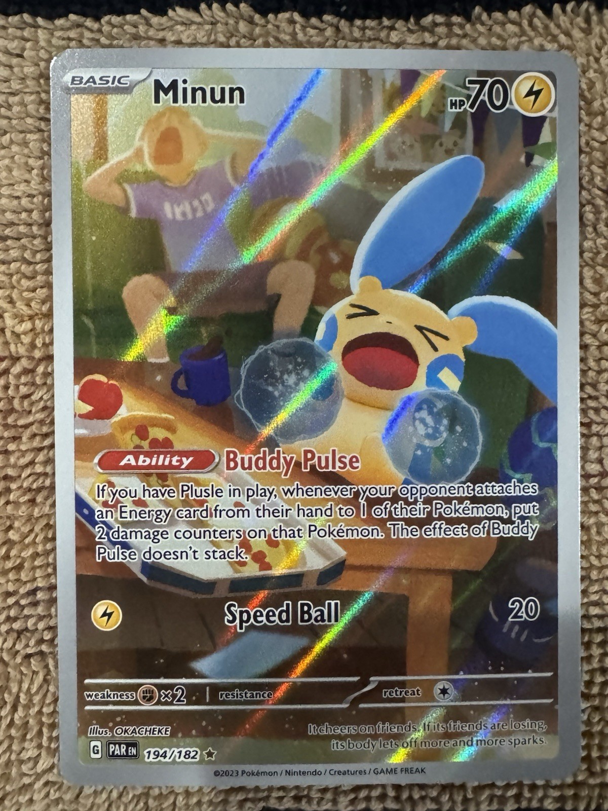 Minun 066/062 SV3a: Raging Surf NM