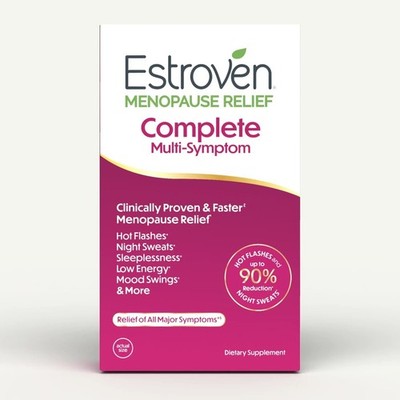Estroven Complete Multi-Symptom Menopause Relief 60 Caplets - Exp 02/2027
