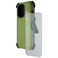 MyBat Pro Maverick Series Case and Holster for Apple iPhone 14 Pro - Green