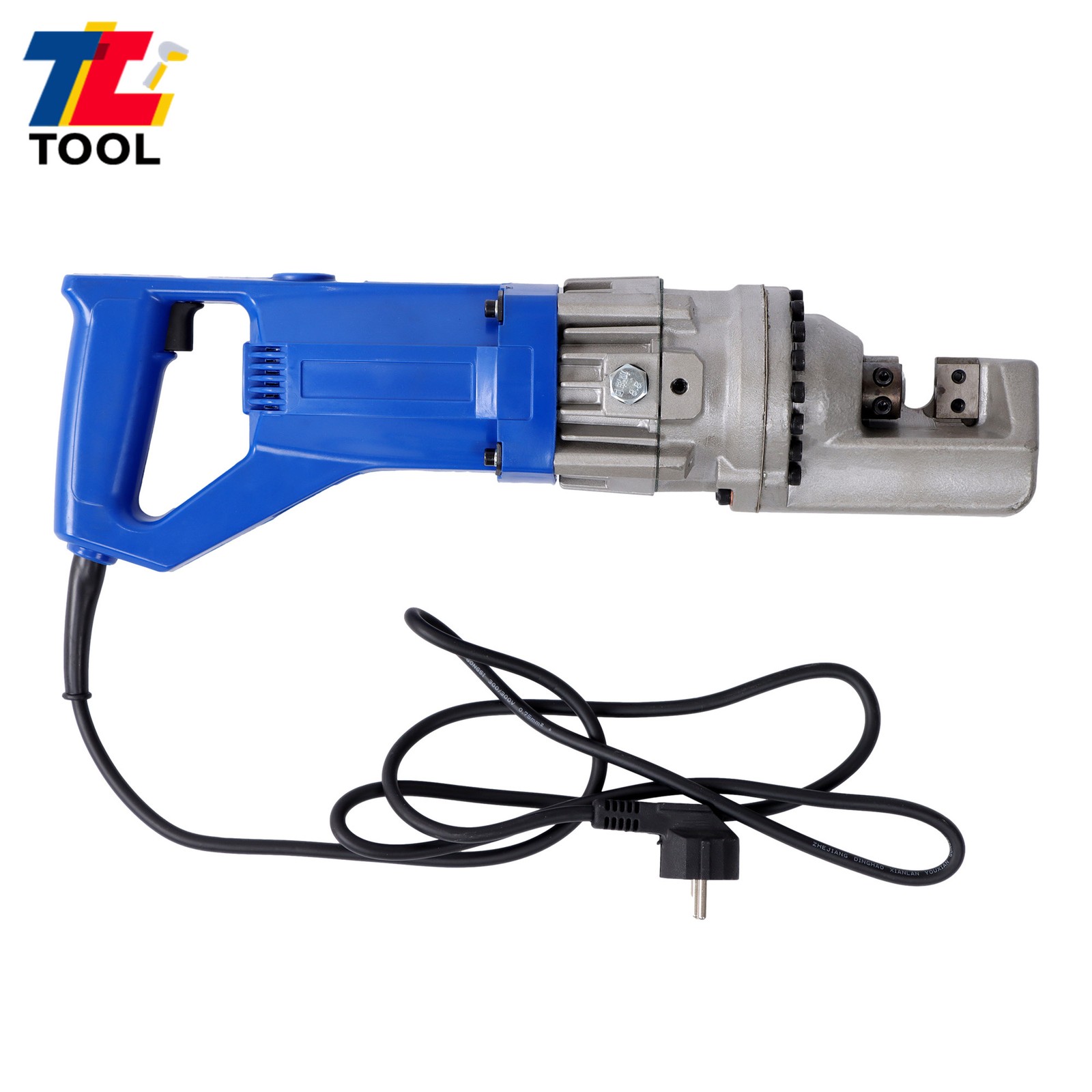 Portable Electric Rebar Cutter RC-16, 3/20"-5/8" Range, 220V/110V Dual Voltage