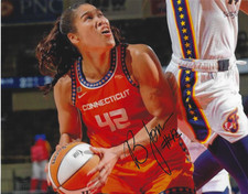 BRIONNA JONES Signed 8 x 10 Photo WNBA Basketball CONNECTICUT SUN Atlanta DREAM
