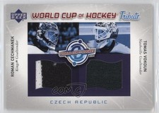 2004-05 Upper Deck World Cup of Hockey Tribute Roman Cechmanek Tomas Vokoun t3w