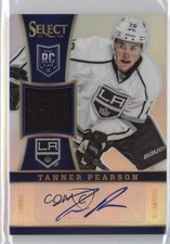 2013 Panini Select Rookie Jersey Silver Prizm 40/99 Tanner Pearson #285 Auto 0f2