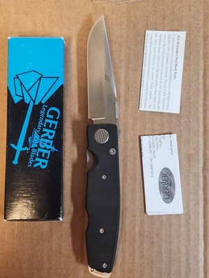 Gerber Legendary Michael Walker Plain Edge Knife First 1st Production ATS-34 G10