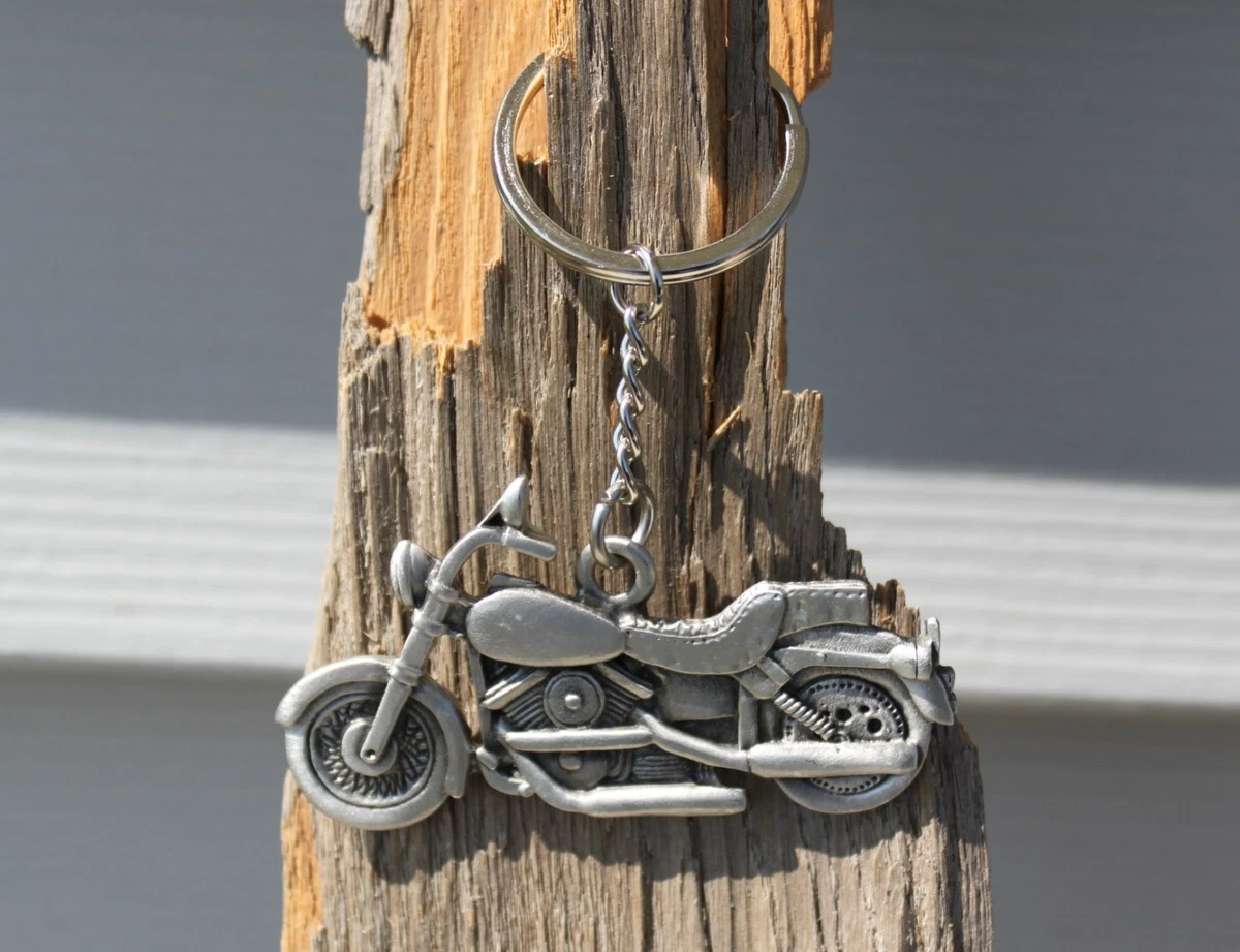 Pewter Motorcycle Key Chains, Rings & Cases for Men for sale | eBay