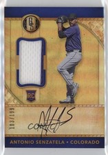 2017 Chronicles Gold Standard Rookie Jersey /199 Antonio Senzatela #43 Auto 10k8
