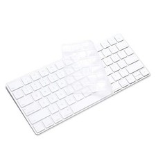 Ultra Thin Silicone Keyboard Protector Cover Skin for Apple Magic Transparent