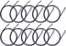 Hosa CAT-605-10PK CAT6, 24 AWG, 5', 10 Pack - Red